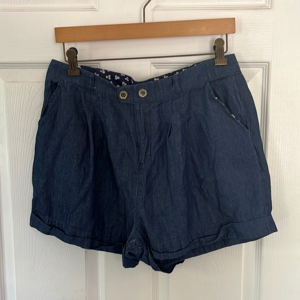 Madewell Navy Cotton Shorts